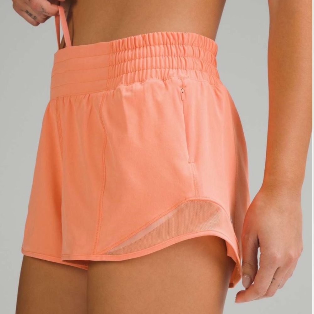 Lululemon High Rise Hotty Hot shorts